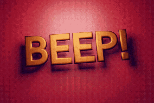 Beep Beep Beep GIF