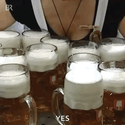 Beer Garden Beer GIF