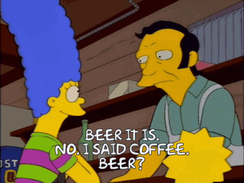 Beer It Is No I Said Coffee GIF