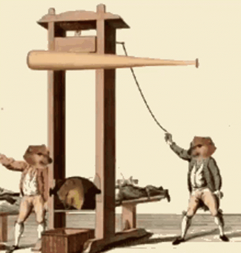 Behead Chopping GIF. This 476 x 498 animated GIF is part of our guillotine collection. Created by LEMSeattle. View the original animation, share it, or…