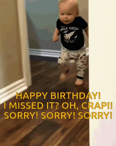 Belated Belated Birthday GIF