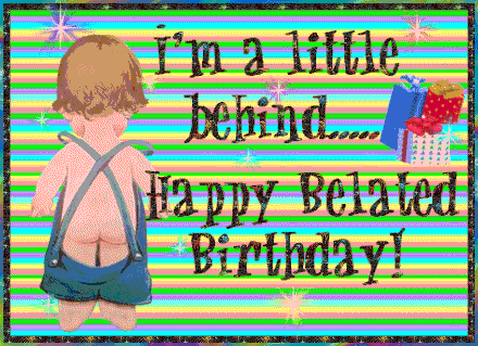 Belated Birthday GIF