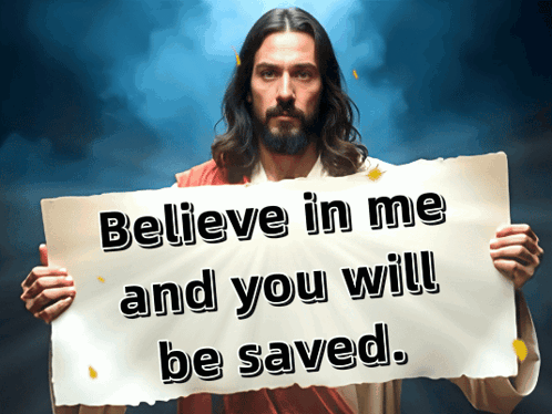 Believe In Jesus Jesus Believe GIF