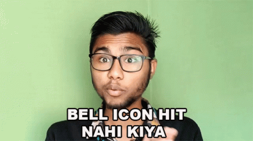 Bell Icon Hit Nahi Kiya Sachin Saxena GIF