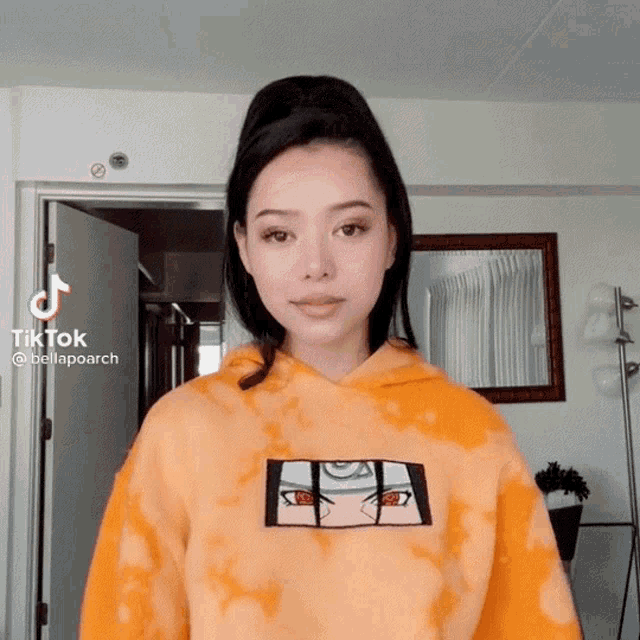 Bella Poarch Nya Ichi Ni San Nya Arigato GIF