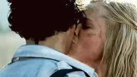 Bellamy Blake Kiss GIF