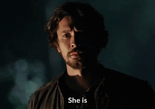 Bellamy Blake She Is GIF