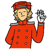 Bellboy Unique Sticker