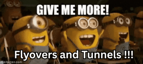 Bengaluru Flyovers GIF. This 498 x 224 animated GIF is part of our minions cheering collection. Created by kennedyspace11. View the original animation…
