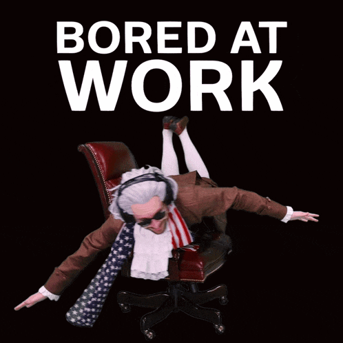 Benjammins Bored At Work GIF
