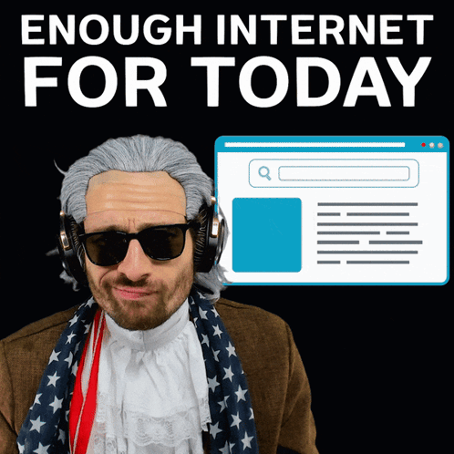 Benjammins Enough Internet For The Day GIF