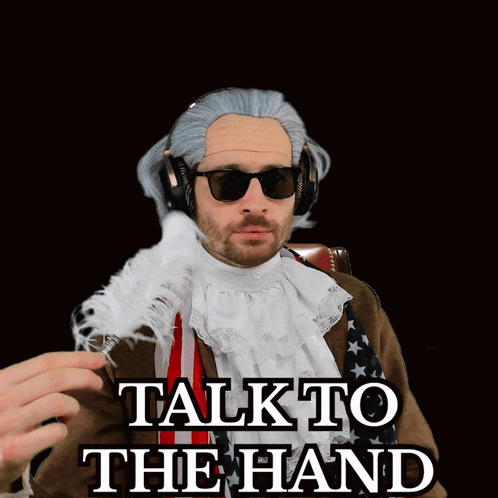 Benjammins Talk To The Hand GIF
