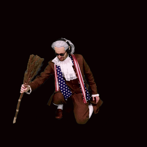 Benjammins Upside Down Broomstick GIF