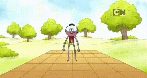 Benson Dancing Regular Show GIF
