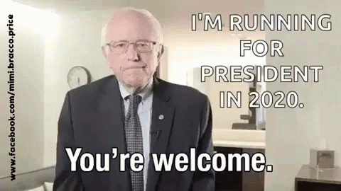 Bernie 2020 GIF. This 480 x 270 animated GIF is part of our bernie sanders socialism collection. Related themes include running. Created by mlpkpp. View the…