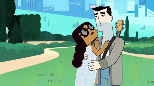 Beso Profesor Utonio GIF