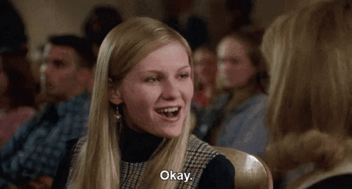 Betsy And Arlene Dick Movie GIF. This 498 x 267 animated GIF is part of our kirsten dunst bring it on collection. Related themes include okay. Created by…