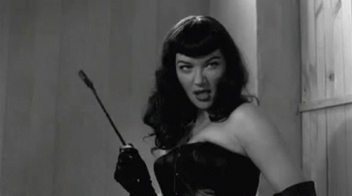 Bettie Page Dreamtravel GIF