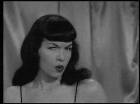Bettie Page GIF