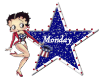 Betty Boop Betty Boop Monday Sticker