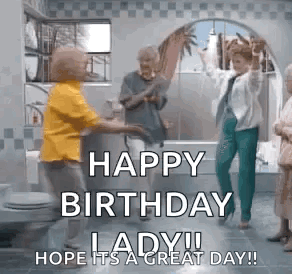 Bettywhite Highfive GIF. This 292 x 274 animated GIF is part of our happy birthday sister funny collection. Created by Twolamae. View the original…