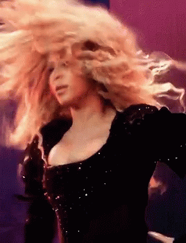 Beyonce Hair GIF