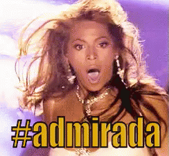 Beyonce / Tô Admirada / Surpresa / Susto / Quê GIF