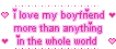 Bf Love Sticker