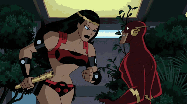 Big Barda Justice League Unlimited GIF