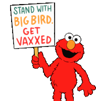 Big Bird Grover Sticker