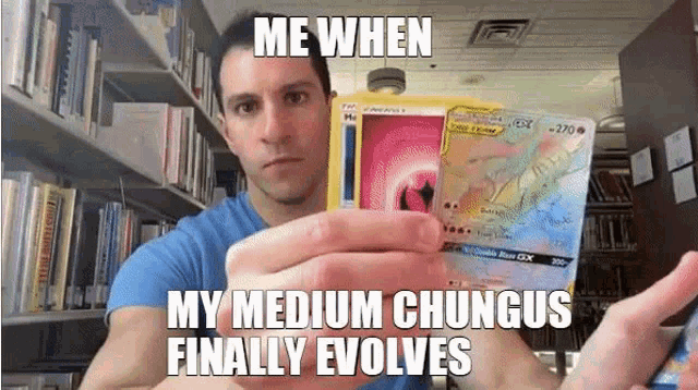 Big Chungus Medium Chungus GIF