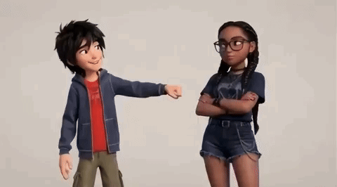 Big Hero 6 Hiro Hamada GIF. This 480 x 266 animated GIF is part of our big hero 6 fist bump collection. Created by ava_h8tes_ppl. View the original…