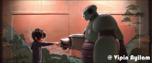 Big Hero6 Ba Da La La GIF. This 498 x 206 animated GIF is part of our big hero 6 fist bump collection. Related themes include cat, disney, funny. Created by…