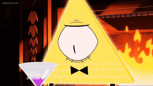 Bill Cipher 2d GIF