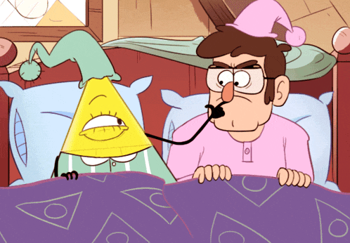 Bill Cipher Ford Pines GIF