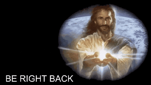 Bill Jensen Be Right Back GIF