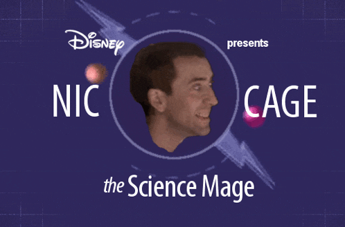 Bill Nye The Science Guy Nic Cage The Science Mage GIF