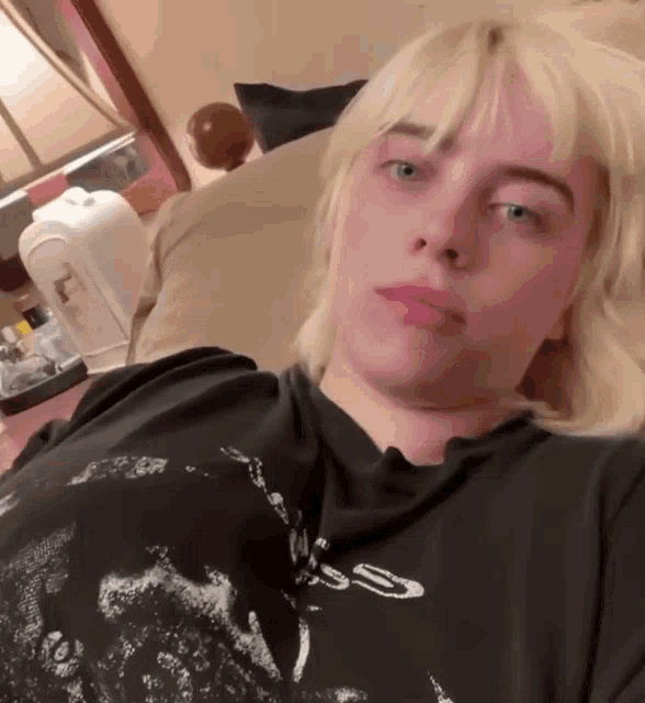 Billie Blink Billie Staring GIF