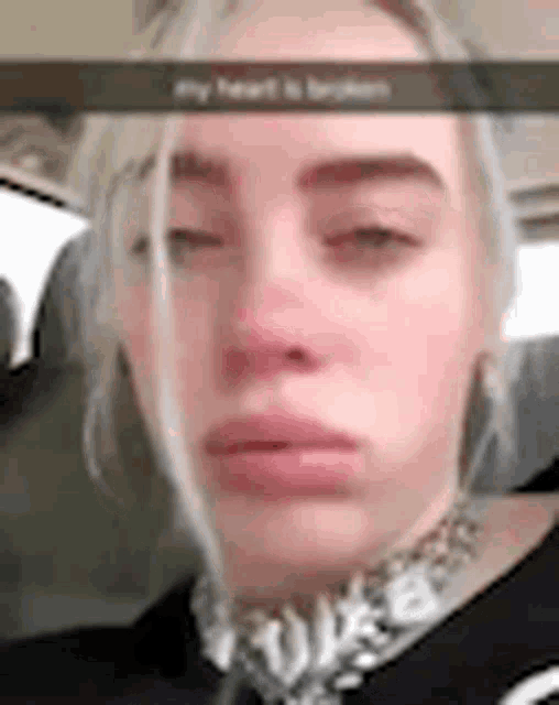Billie Eilish Crying GIF
