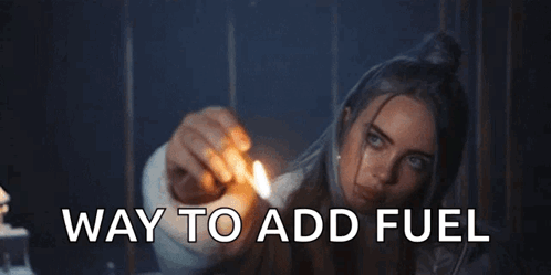 Billie Eilish Fire GIF