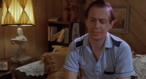 Billy Madison Dont Care GIF. This 498 x 269 animated GIF is part of our steve buscemi lipstick collection. Created by manicvelocity. View the original…