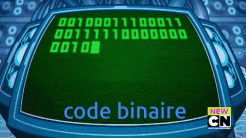 Binary Code Teens Titans Go GIF