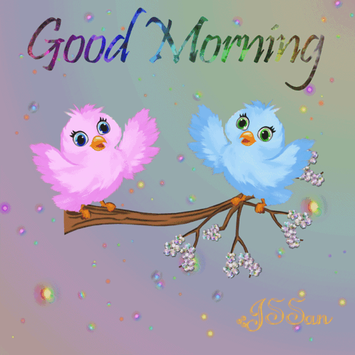 Birds Gif Good Morning GIF