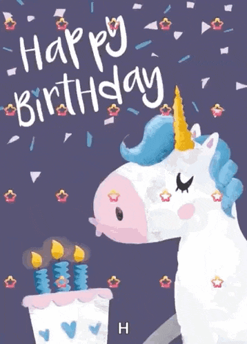 Birthday Birthday Cake GIF