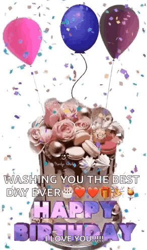 Birthday Cake Happy Birthday Cake GIF