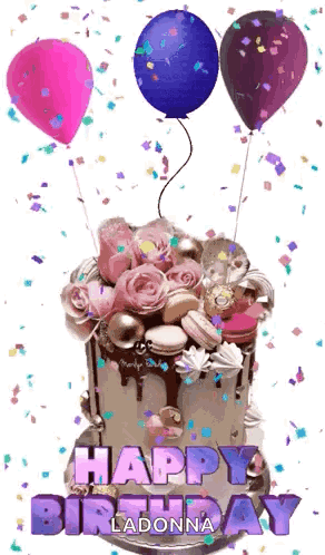 Birthday Cake Happy Birthday Cake GIF. This 292 x 498 animated GIF is part of our happy birthday 60 collection. Related themes include birthday cake, happy…
