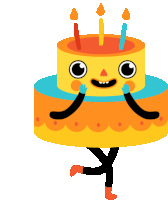 Birthday Cake Sticker