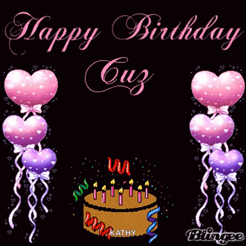Birthday Cousin GIF