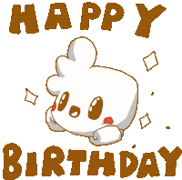 Birthday Cute Sticker