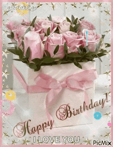 Birthday Flo GIF